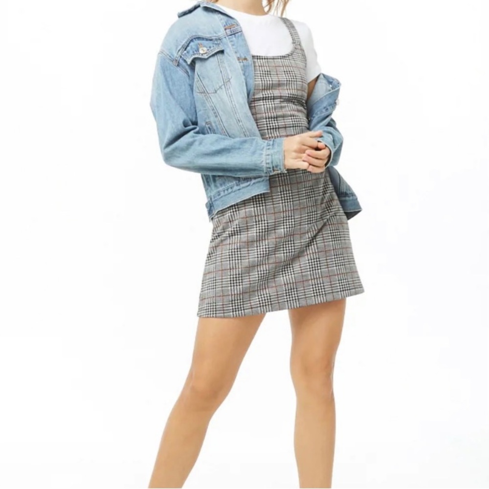 Plaid mini dress or jumper from forever 21